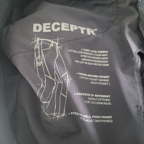Kuhl Deceptr Lightweight Men's 34 Gray Casual Pants Hiking Camping Outdoor - Picture 9 of 11